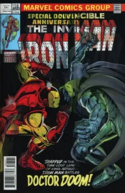 Cover of Iron Man (1968) #150 Lenticular Homage Cover