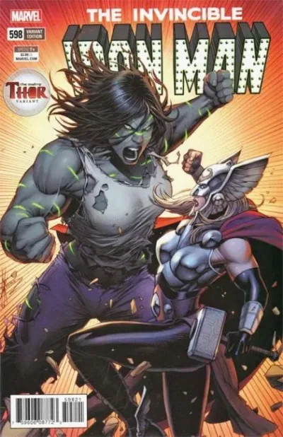 Cover of Variant Dale Keown Mighty Thor Cover