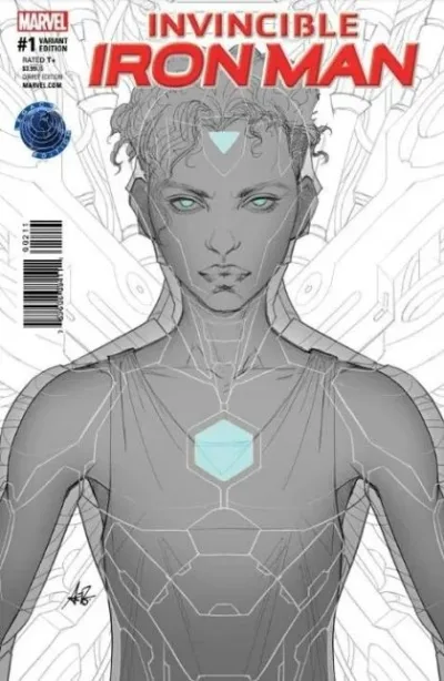 Cover of Artgerm Legacy Comics Line Art Variant