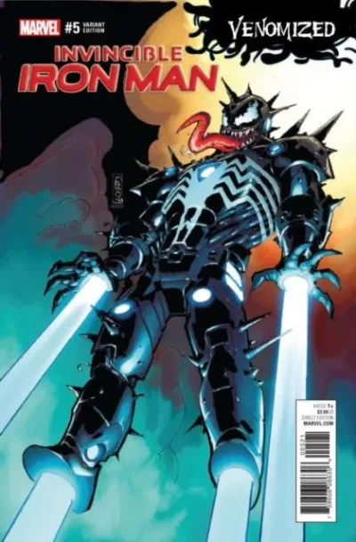 Cover of Variant Rick Leonardi Venomized Cover