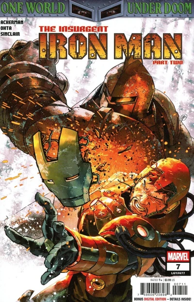 Cover of The Insurgent Iron Man, Part Two: Bow Down to Your Doom