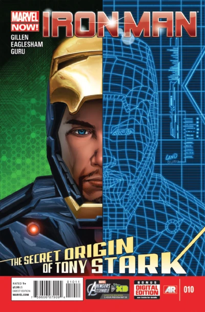 Cover of The Secret Origin of Tony Stark, Part One