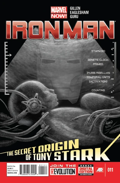 Cover of The Secret Origin of Tony Stark, Part Two