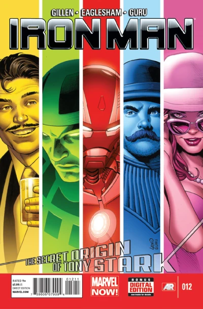 Cover of The Secret Origin of Tony Stark, Part Three