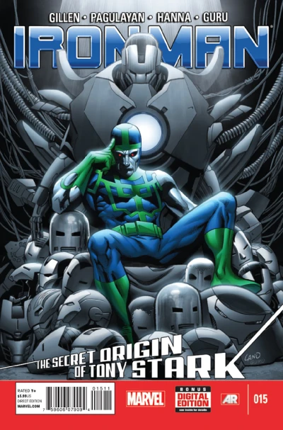 Cover of The Secret Origin of Tony Stark: The Best Offense Part Three