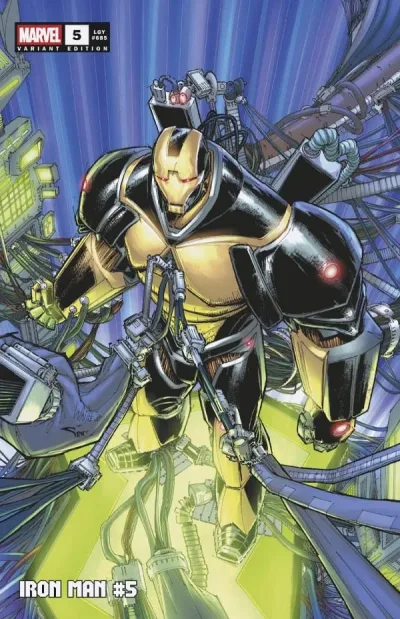 Cover of Whilce Portacio Advanced Iron Man Variant