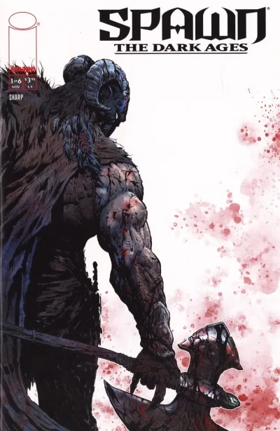 Cover of Spawn: The Dark Ages (2025) #1
