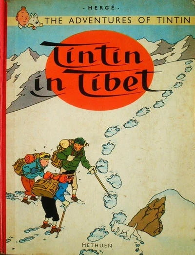 Cover of Tintin in Tibet