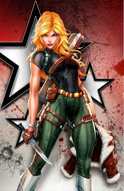Cover of 616 Comics Jamie Tyndall Spot Foil Virgin Cover