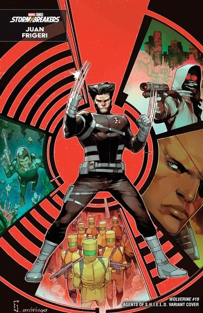 Cover of Juan Frigeri Agents of S.H.I.E.L.D. Variant