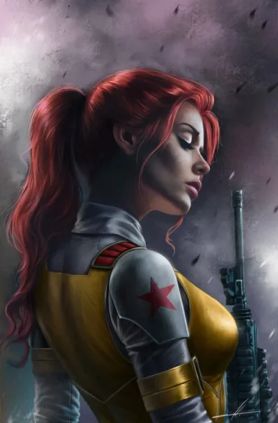 Cover of Comic Kingdom Creative / 616 Comics Carla Cohen Connecting Shared Foil Virgin Cover