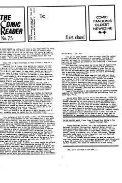Issue #75