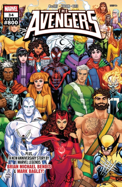 Cover of Heroes; Happy Anniversary, Avengers!