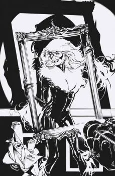 Cover of 2nd Printing Pablo Villalobos Incentive B&W Virgin Variant (1:25)