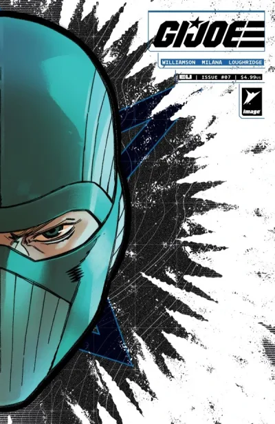 Cover of Andrea Milana Beach Head Mask Wraparound Die-Cut Foil Variant