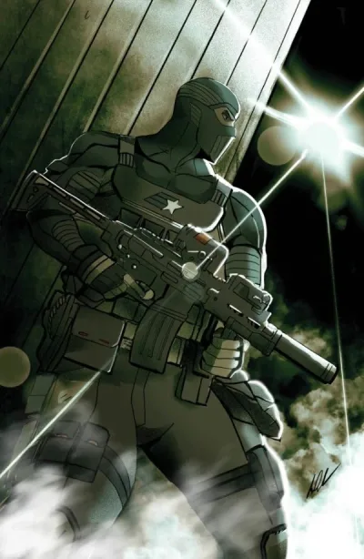 Cover of 2nd Printing Skybound Webstore Nikolas Draper-Ivey Virgin Variant