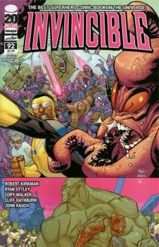 Cover of 2nd Printing Ryan Ottley