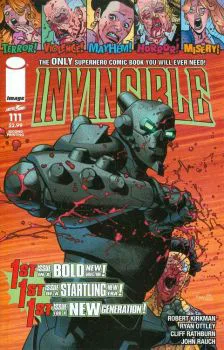 Cover of 2nd Printing Ryan Ottley