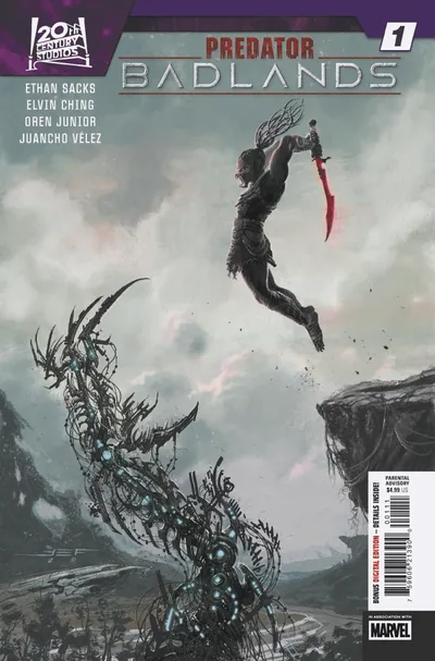 Cover of Predator: Badlands (2026) #1