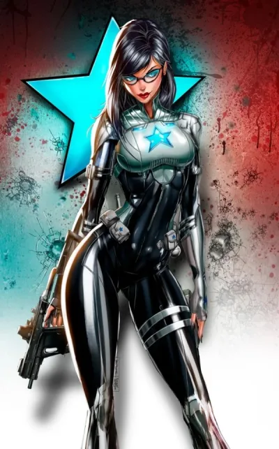 Cover of 616 Comics Jamie Tyndall Foil Virgin Cover