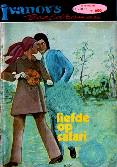 Cover of Liefde op safari