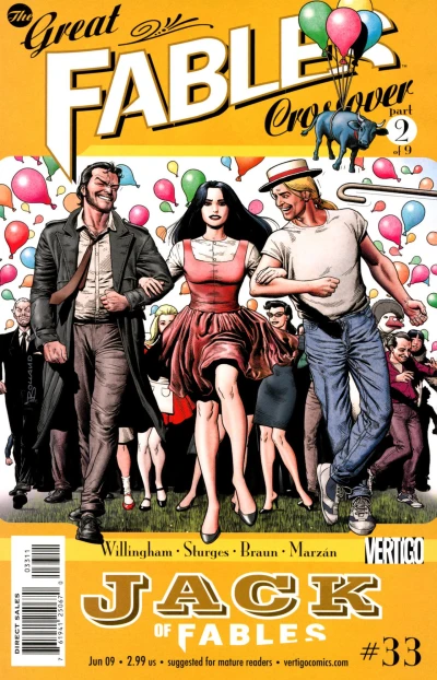 Cover of The Great Fables Crossover, Part 2 of 9: Swap Meet
