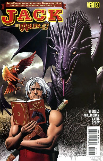Cover of Dragonslayer! The Second Ingredient in the Ultimate Jack of Fables Story!