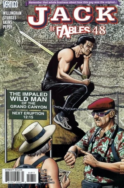 Cover of The Impaled Wild Man! The Third Ingredient in the Most Unabashedly Genius Jack of Fables Story in Human History!