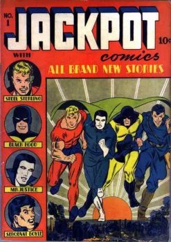 Cover of Jackpot Comics