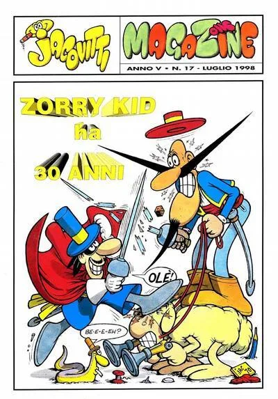 Cover of Zorry Kid ha 40 anni
