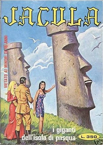 Cover of I Giganti dell'Isola di Pasqua