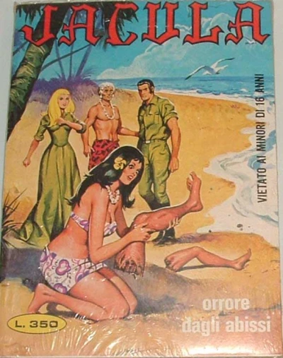 Cover of Orrore negli Abissi