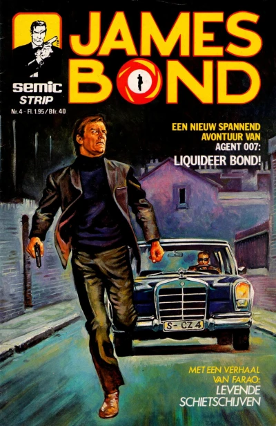 Cover of Liquideer Bond!; Levende schietschijven