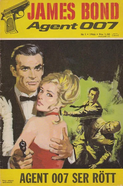 Cover of Agent 007 ser rött