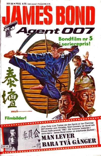 Cover of Man lever bara två gånger