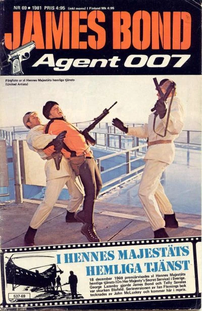Cover of I Hannes Majestats Hemliga Tjanst (On Her Majesty's Secret Service)