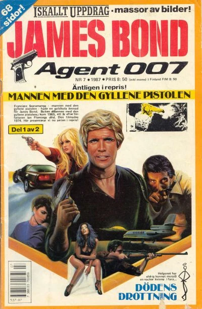 Cover of Mannen med den gyllene pistolen