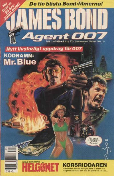 Cover of Kodnamn: Mr. Blue