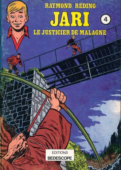 Cover of Le justicier de Malagne
