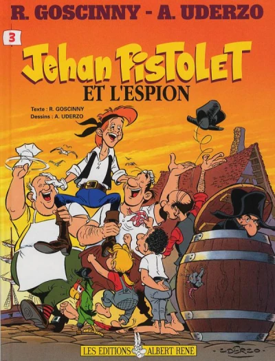 Cover of Jehan Pistolet et l'espion