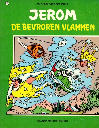 Cover of De Bevroren Vlammen