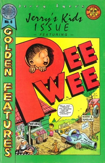 Cover of Jerry's Kids Issue Featuring Pee Wee