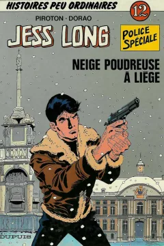 Neige poudreuse à Liège