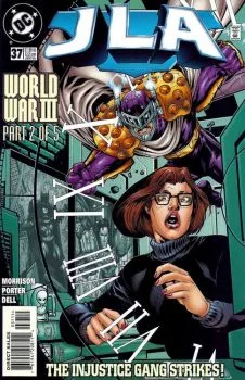Cover of World War III Part 2 of 6: The Injustice Gang Strikes!