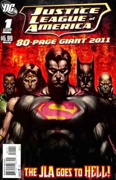 Cover of JLA 80-Page Giant 2011