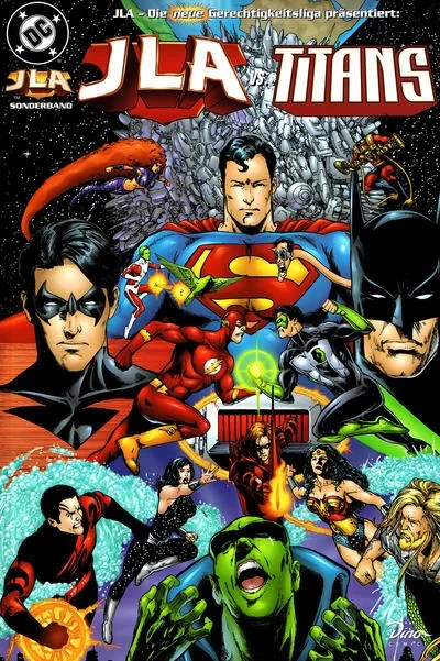 Cover of JLA vs. Titans