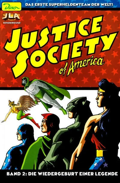 Cover of Justice Society of America Band 2: Die Wiedergeburt einer Legende