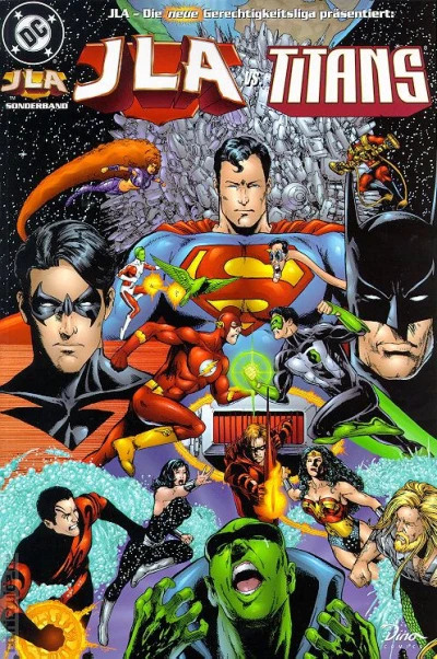 Cover of JLA vs. Titans
