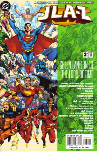 Cover of Green Lantern to The Lord of Time