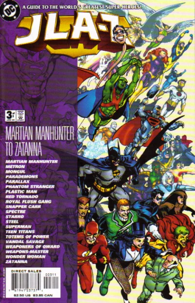 Cover of Martian Manhunter to Zatanna